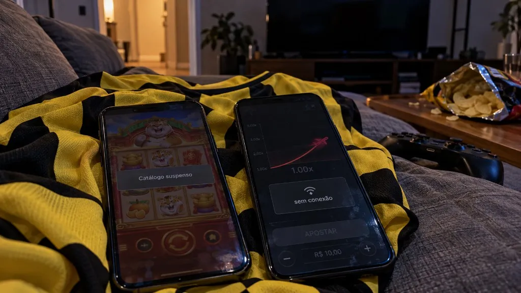 Tigrinho e Aviator no celular: exemplos de slot e jogo de crash